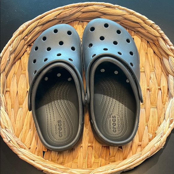 CROCS Shoes - CROCS Comfort Clogs - Dark Gray